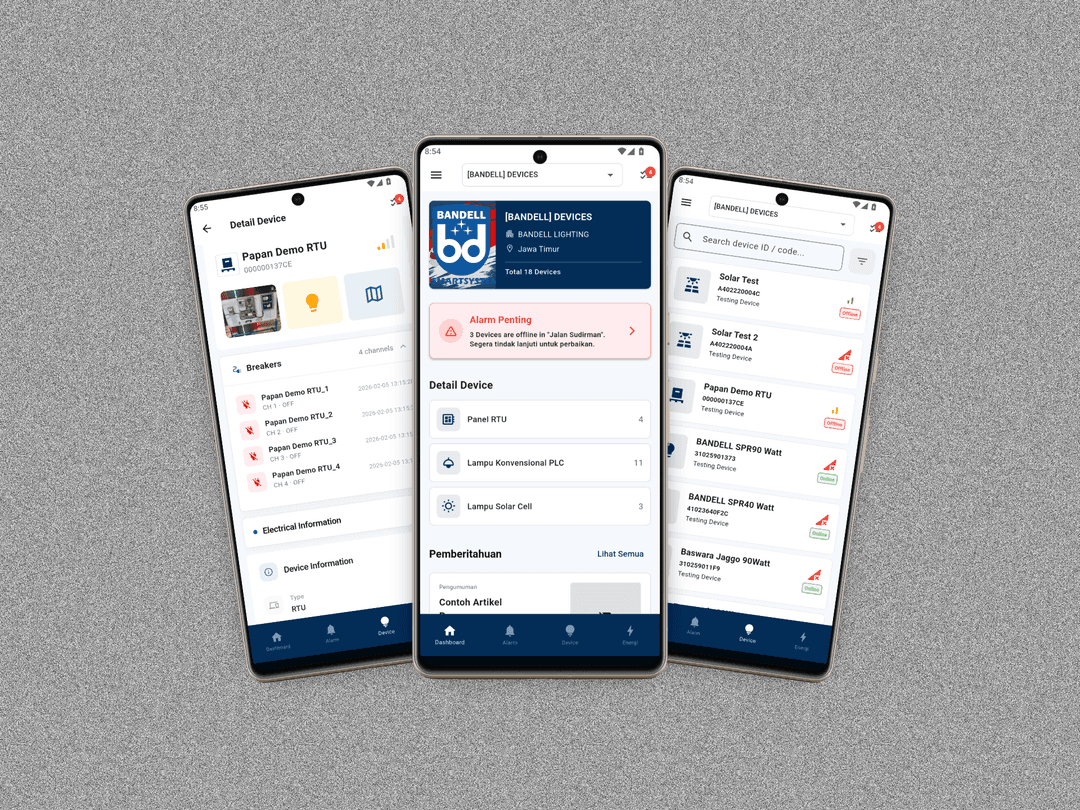 PJU Pintar Mobile App